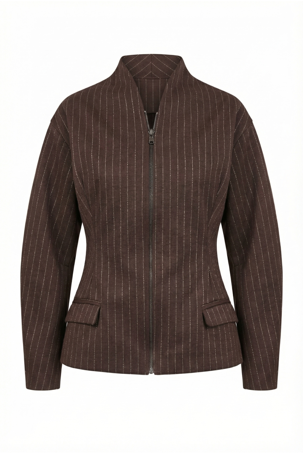 Malia Maura Chocolate Jacket, Made in Italy