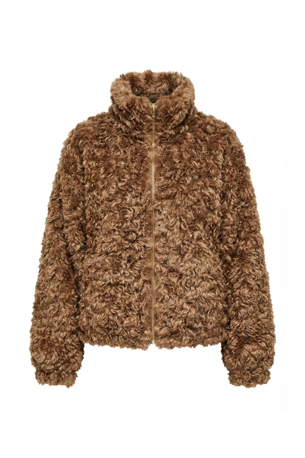 Bomber Nahia Fancy fur beige fabriqué en Italie.