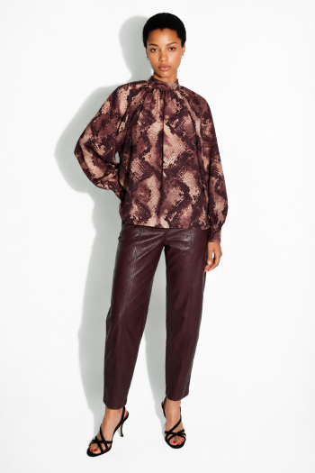 Blouse Alba Python fabriqué en Italie