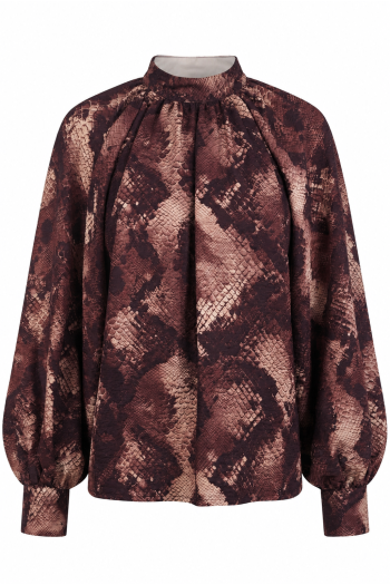 Blouse Alba Python fabriqué en Italie