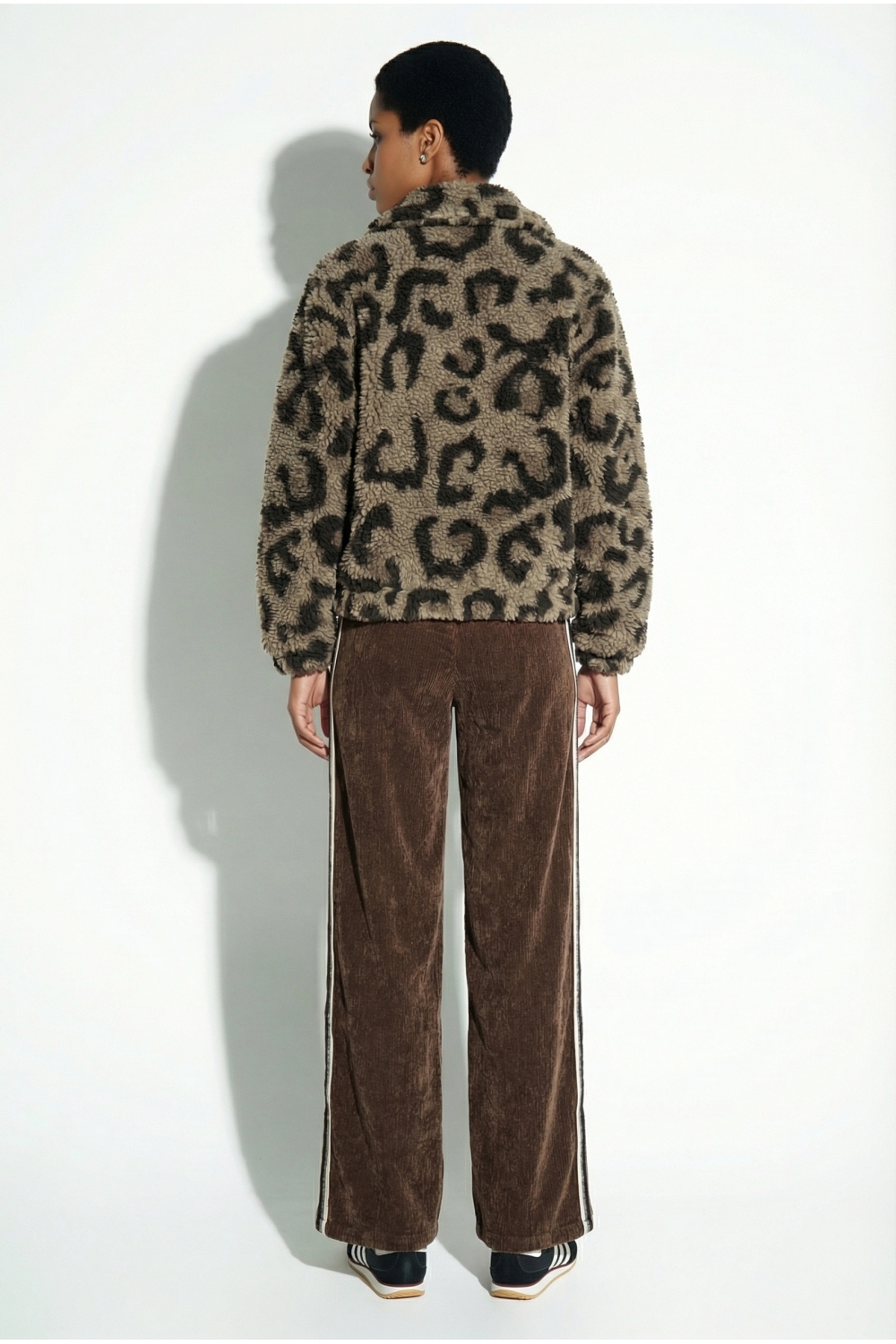 Pantalon Charlie Boro chocolat fabriqué en Italie
