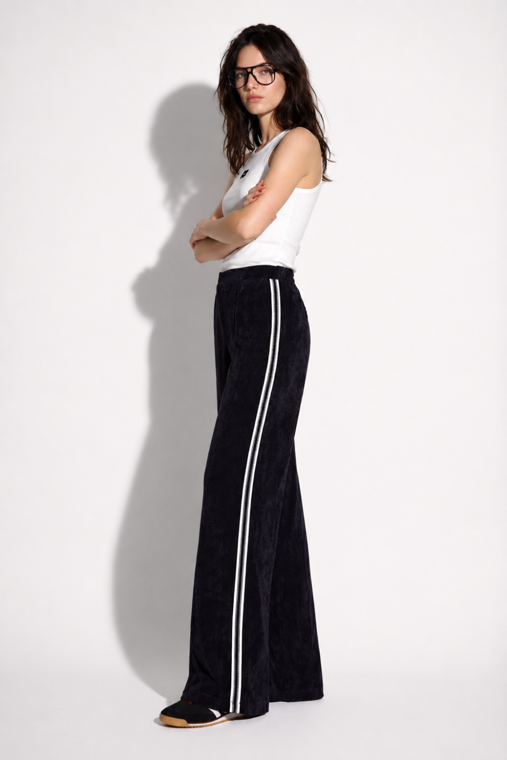 Pantalon Charlie Boro Black fabriqué en Italie