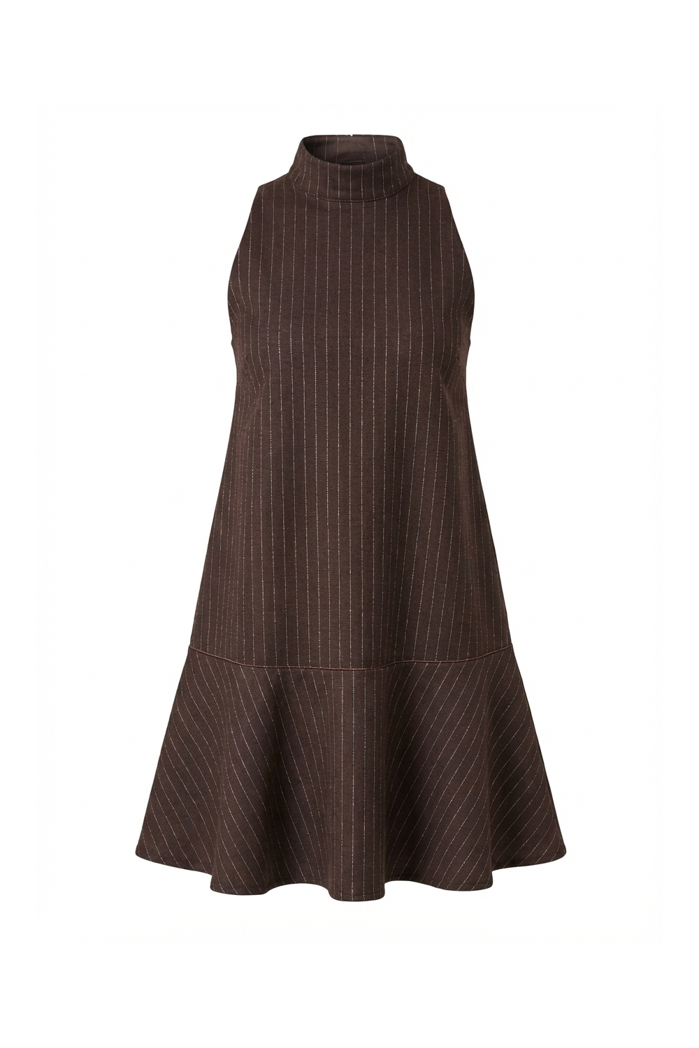 Dress Blake Maura chocolat fabriqué en Italie