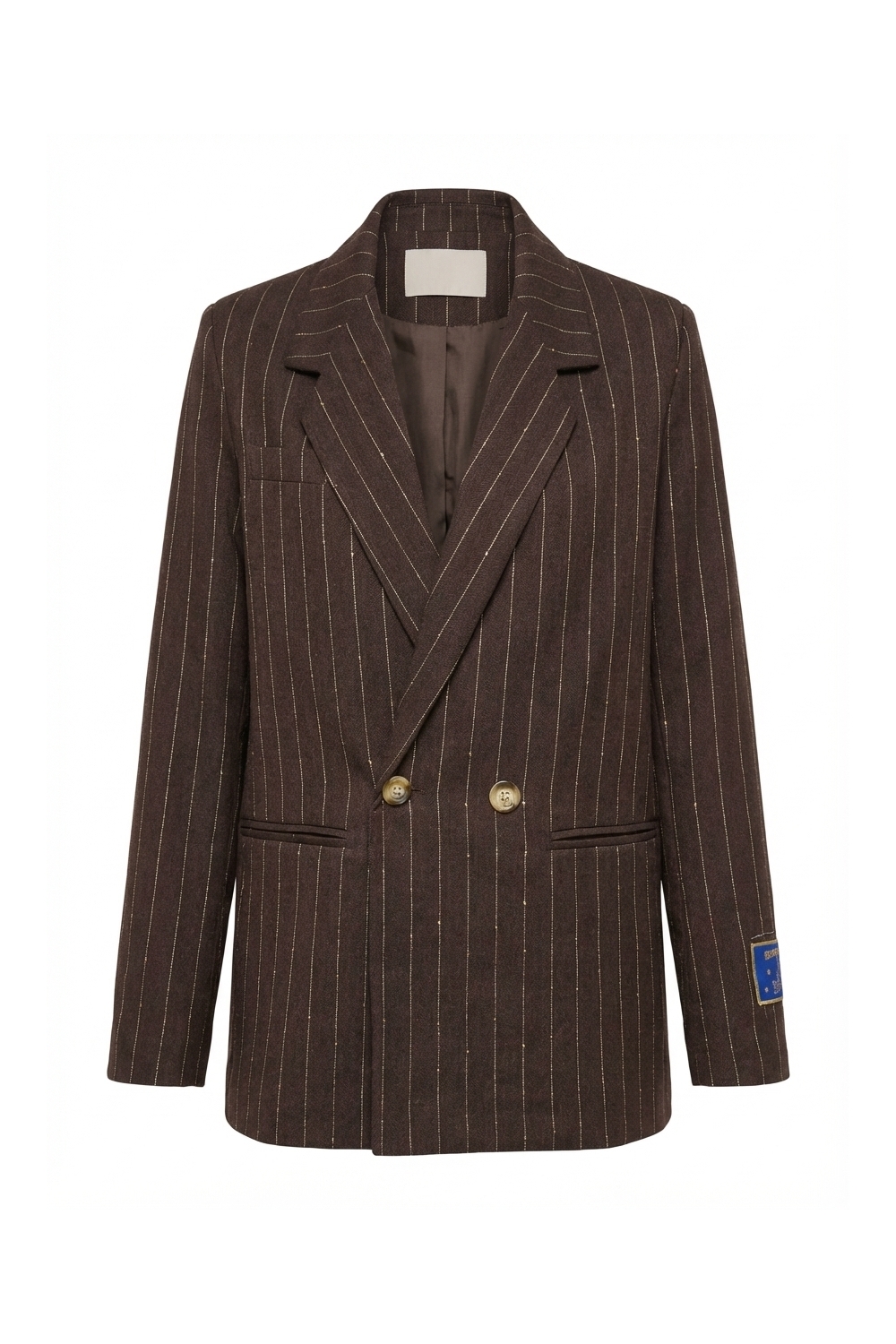 Blazer Ema Goccia Story chocolat fabriqué en Italie