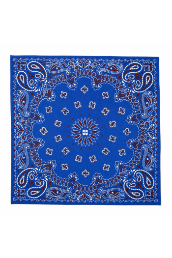 Hera Royal Print Scarf, Made in Italy