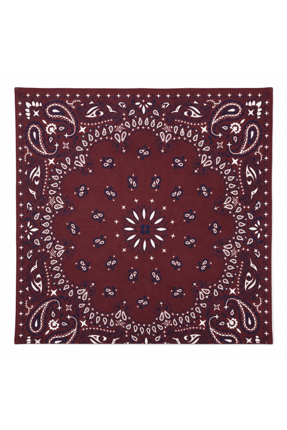 Hera scarf with chocolate print, made in Italy