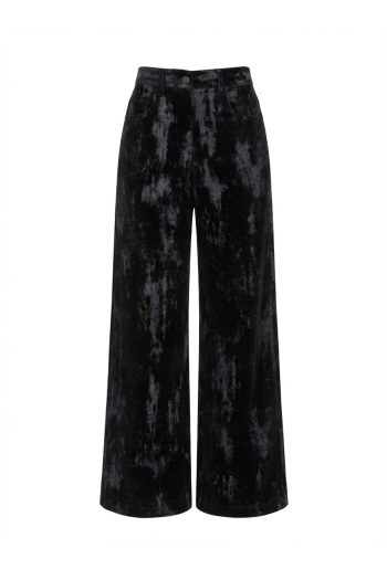 Pantalon Swiggy velour used black fabriqué au Portugal